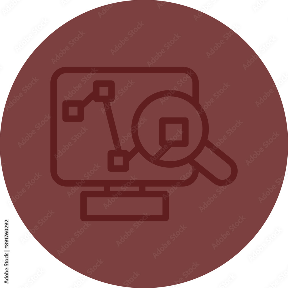 Competitor Analysis Vector Line Maroon Circle Maroon Competitor Analysis Vector Line Maroon Circle Maroon