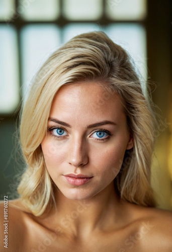 Beautiful Blonde Woman