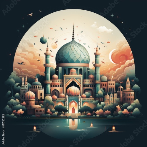 A City of Dreams in the Night Sky