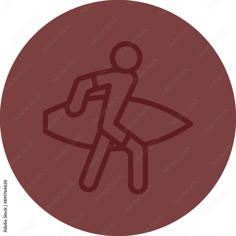 surfing Vector Line Maroon Circle Maroon surfing Vector Line Maroon Circle Maroon