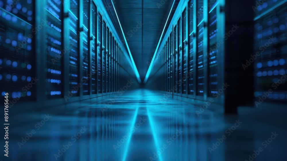 An ultramodern, supernatural scene with copy space features a sophisticated AIdriven system optimizing business processes in a futuristic corporate environment An ultramodern, supernatural scene with copy space features a sophisticated AIdriven system optimizing business processes in a futuristic corporate environment