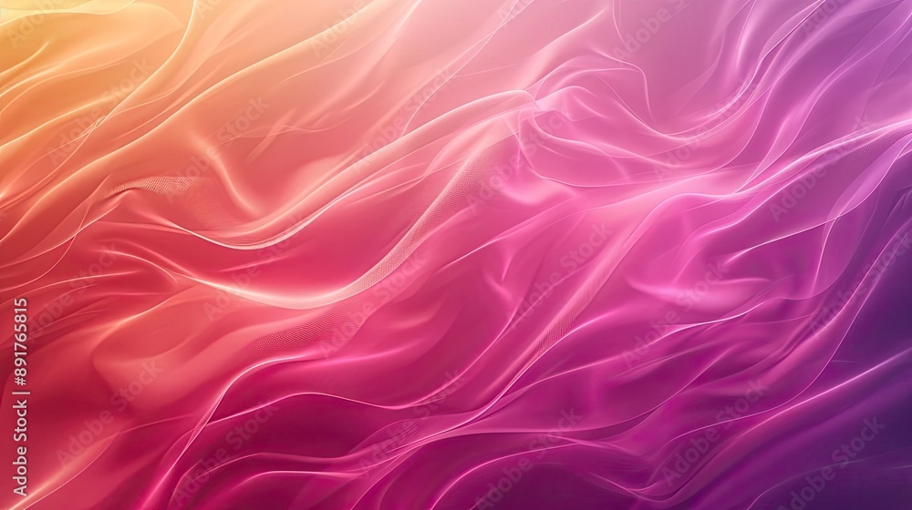 Abstract Background with Soft Pink and Orange Gradient Waves Abstract Background with Soft Pink and Orange Gradient Waves