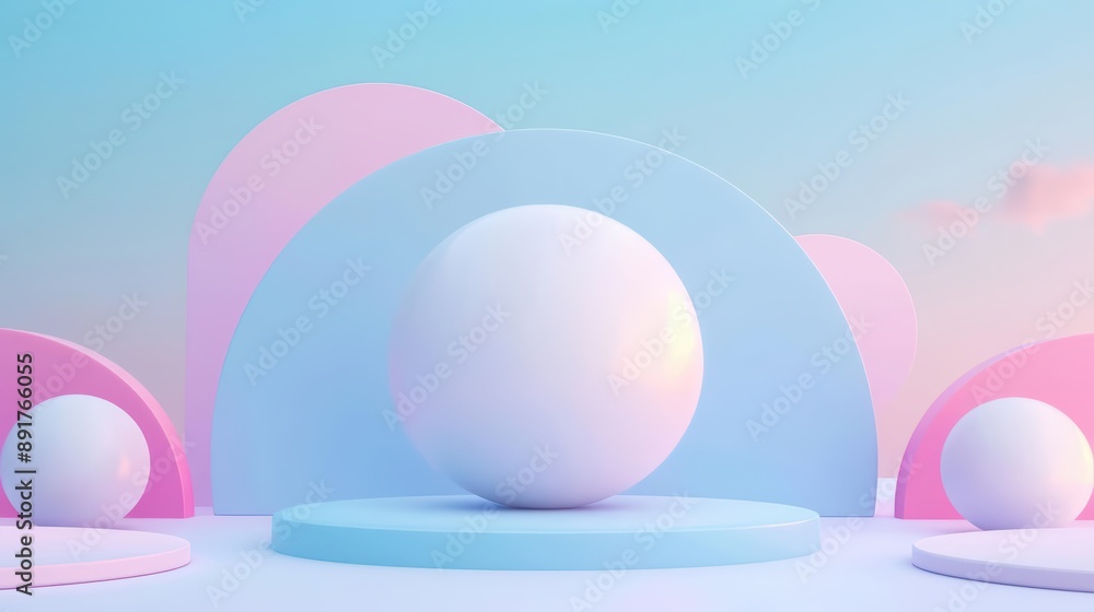 Obraz premium Capture the vibrancy of a brand workshop in a creative 3D depiction in an ultramodern, supernatural scene, with copy space