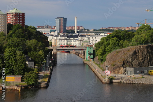 Photography Danviksbro (Danvik Bridge), Stockholm, Sweden - June 2024