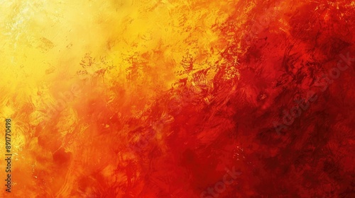 A vibrant and textured background with shades of red and yellow merging and creating a dynamic interplay of color
