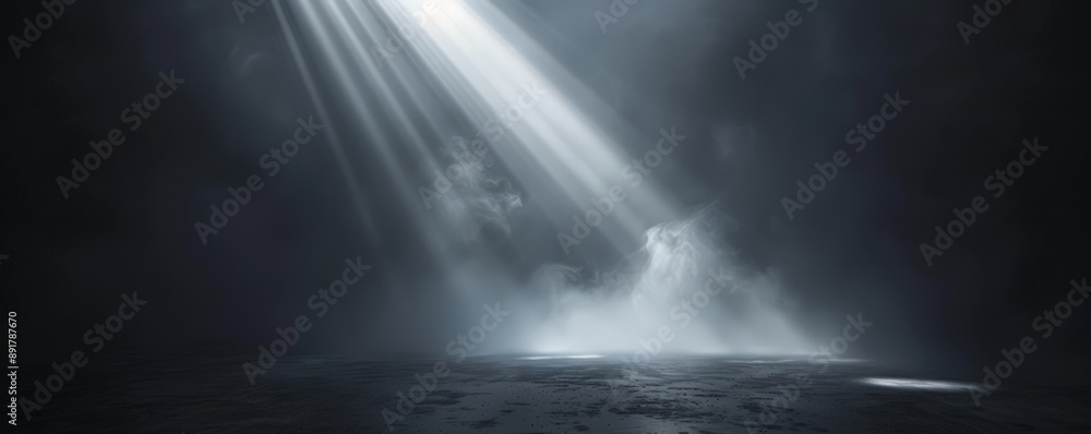 Epic Light Beam in Darkness Epic Light Beam in Darkness