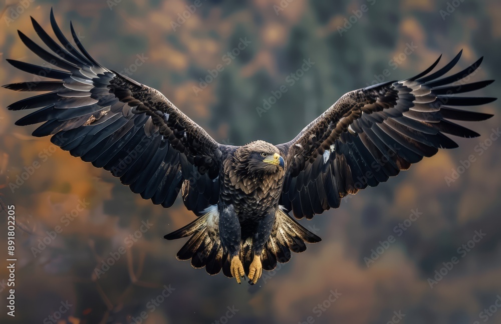 Obraz premium Majestic Eagle in Flight