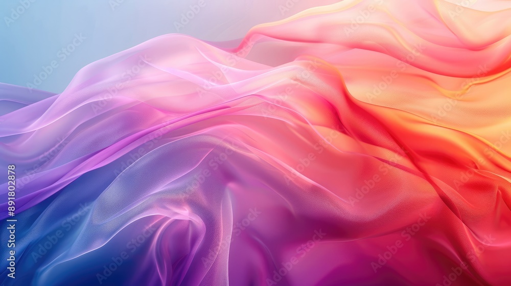 Magazine-style abstract wallpaper where gradients Magazine-style abstract wallpaper where gradients
