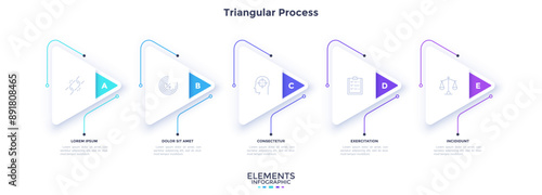 Modern Infographic Vector Banner photo