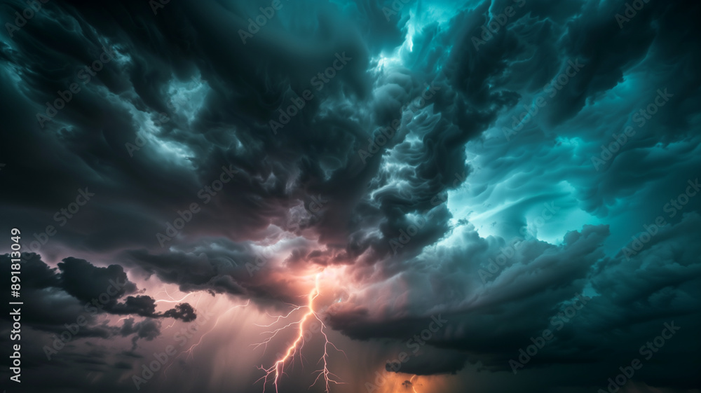 Stormy Skies: A dramatic view of a lightning strike illuminating the dark, swirling clouds above. The image evokes a sense of power and awe, capturing the raw energy of nature in all its intensity. Stormy Skies: A dramatic view of a lightning strike illuminating the dark, swirling clouds above. The image evokes a sense of power and awe, capturing the raw energy of nature in all its intensity.