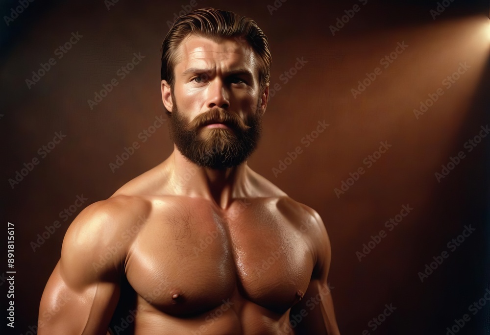 The Commanding Presence of the Bearded Warrior The Commanding Presence of the Bearded Warrior