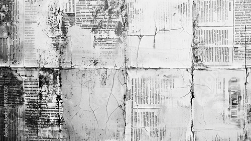 фотографія old vintage printed newspaper transition video, textured background, sepia black