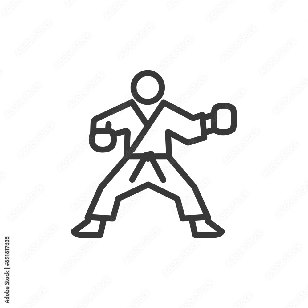 karate,taekwondo,judo,jiu jitsu minimalist line art icon logo symbol karate,taekwondo,judo,jiu jitsu minimalist line art icon logo symbol