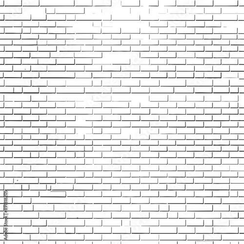 Brick wall background. Vector illustration