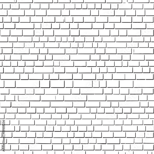 Brick wall background. Vector illustration