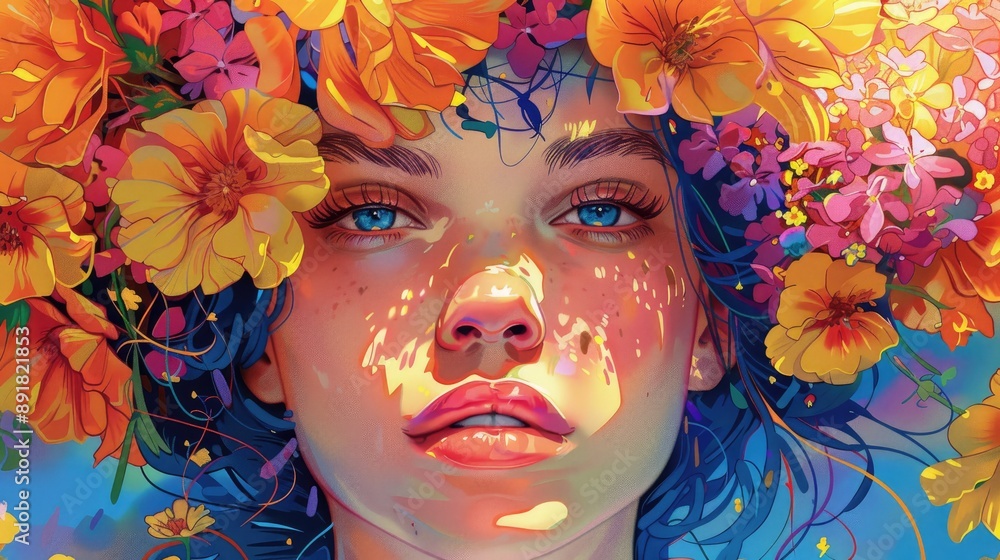 Pop art twist on classic fairy tales reimagined Pop art twist on classic fairy tales reimagined