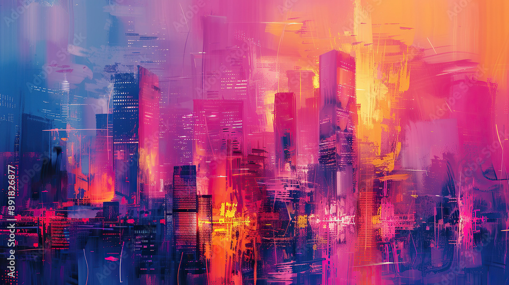 Obraz premium Abstract colorful background