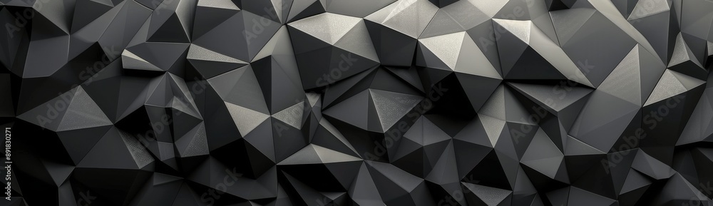 Abstract Black Geometric Wall Pattern Abstract Black Geometric Wall Pattern