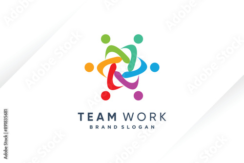 Community design element idea with modern creative concept high resolution vector