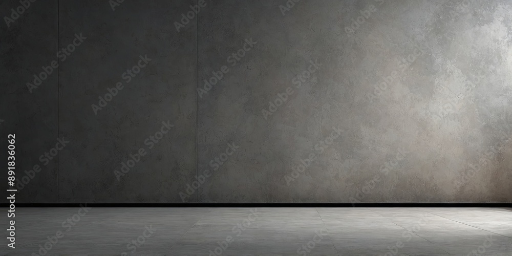 Minimal abstract background for product presentation Light on gray plaster wall. Minimal abstract background for product presentation Light on gray plaster wall.