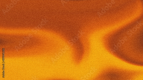 Golden yellow liquid background with grainy texture