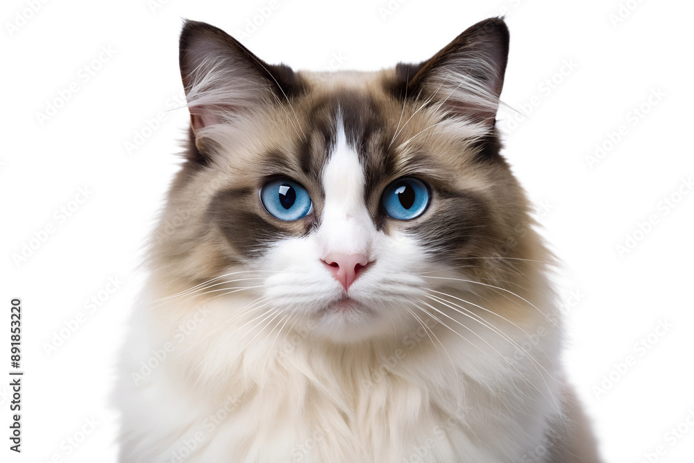 Obraz premium Ragdoll Cat The Gentle Giant of the Feline World