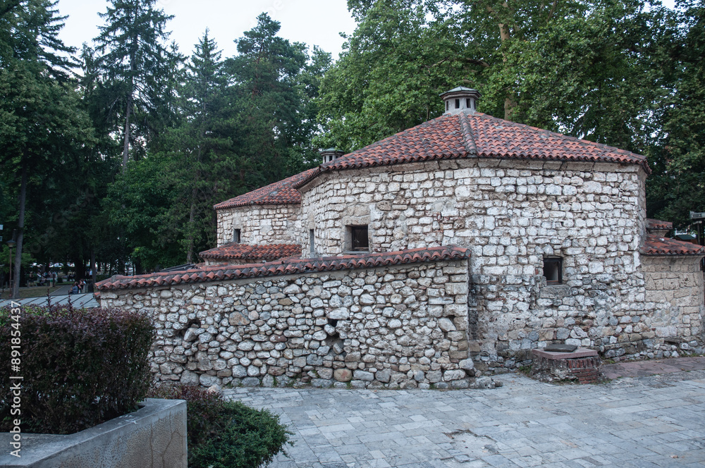 Fototapeta premium Turkish bath in Sokobanja, Serbia. No people.