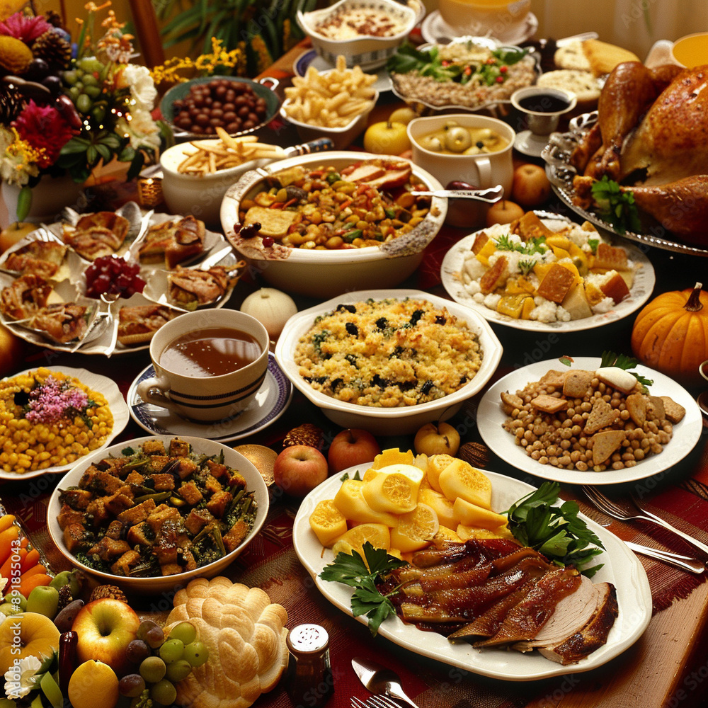 thanksgiving dinner holiday observance food pumpkin apples turkey macaroni meals beans cornbread broth soup coffee spread thanksgiving dinner holiday observance food pumpkin apples turkey macaroni meals beans cornbread broth soup coffee spread