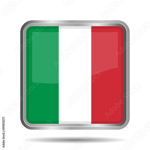 3D Glossy Vector Illustration of Italy's Flag, Rectangular or Square Shape, Scalable EPS File Free Download 3D Glossy Vector Illustration of Italy's Flag, Rectangular or Square Shape, Scalable EPS File - GFXLoad