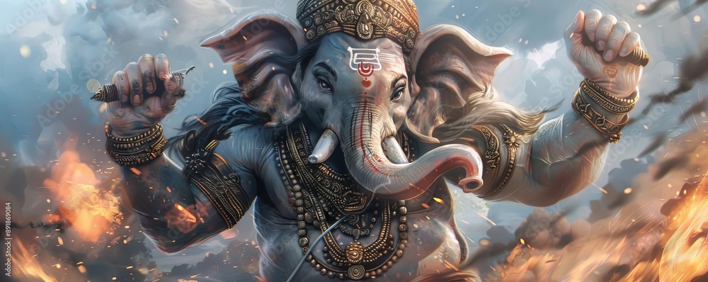Obraz premium Ganesha