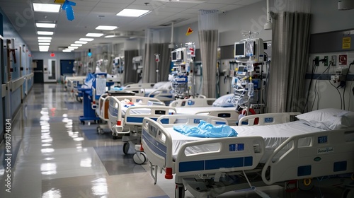 COVID-19 is spreading quickly, filling hospitals and causing a shortage of beds.