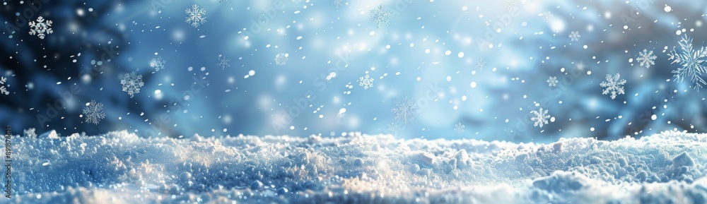 Snow Falling on a Winter Day Snow Falling on a Winter Day