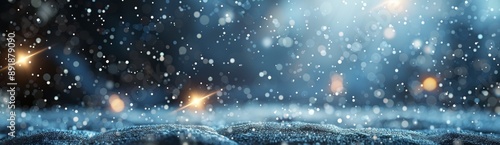 Snow Falling on a Winter Day