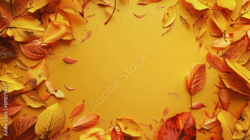 Autumn Leaves Border