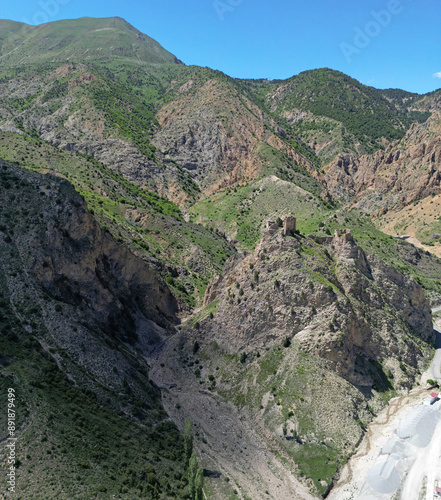 İgdeli Castle in Oltu, Ezurum, Turkey photo