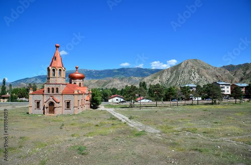 The Russian Church, located in Oltu, Erzurum, Turkey, was built in the 19th century. It gained this appearance after the restoration it underwent. photo