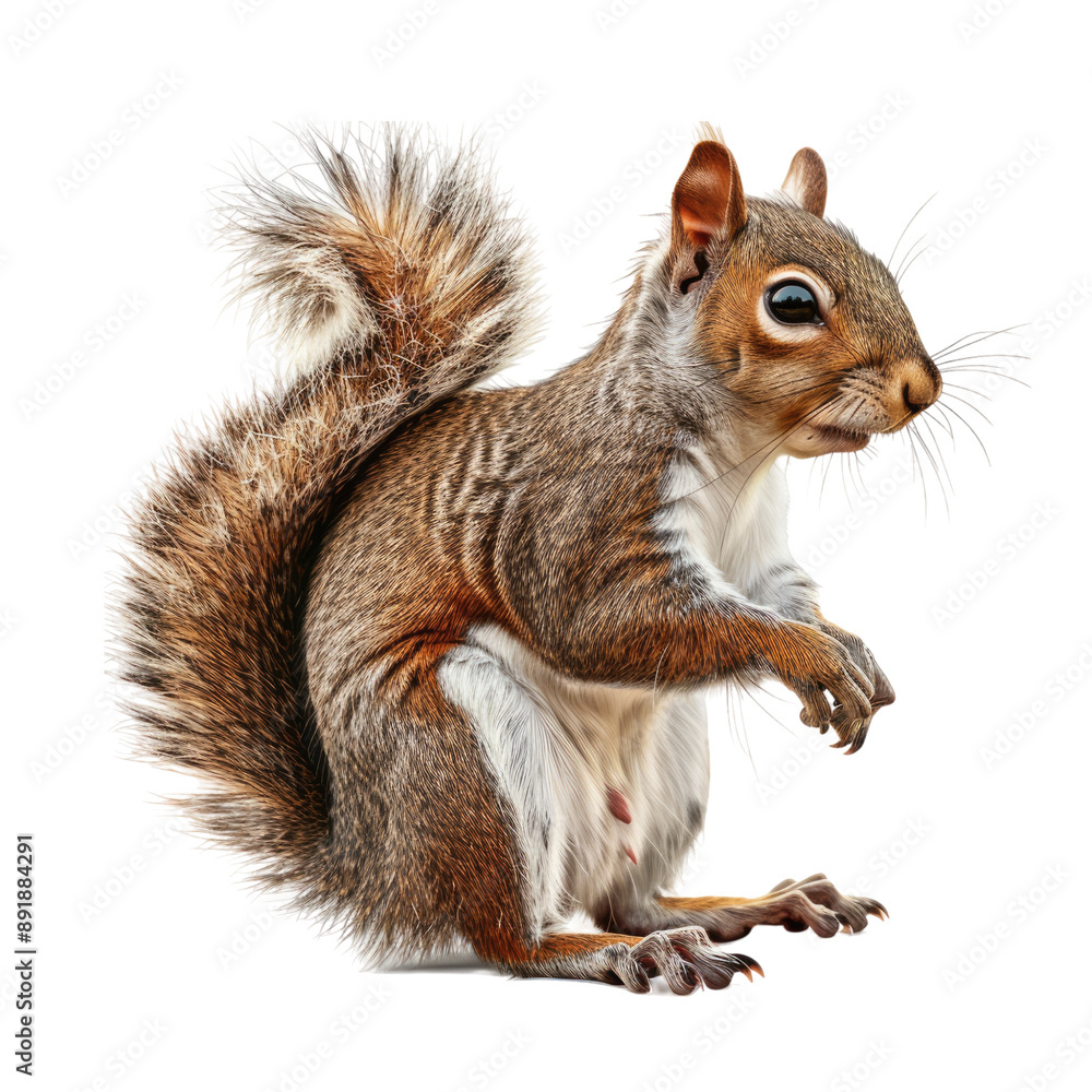 Photo of Squirrel isolated on transparent background Photo of Squirrel isolated on transparent background