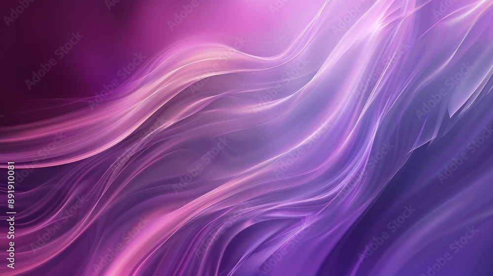 Abstract smooth purple wave with a blue background Abstract smooth purple wave with a blue background