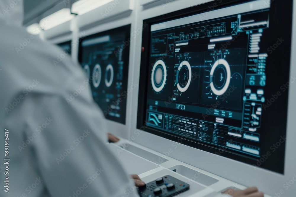 A quality assurance ad highlights an ultramodern A quality assurance ad highlights an ultramodern