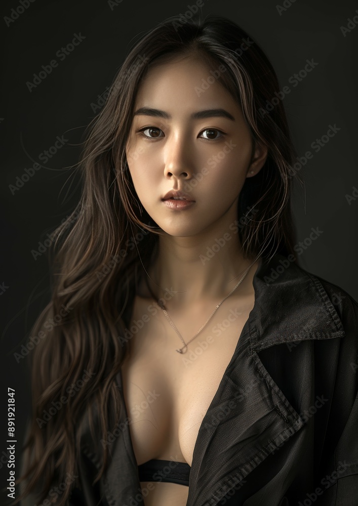 Fototapeta premium Elegant Portrait of a Woman