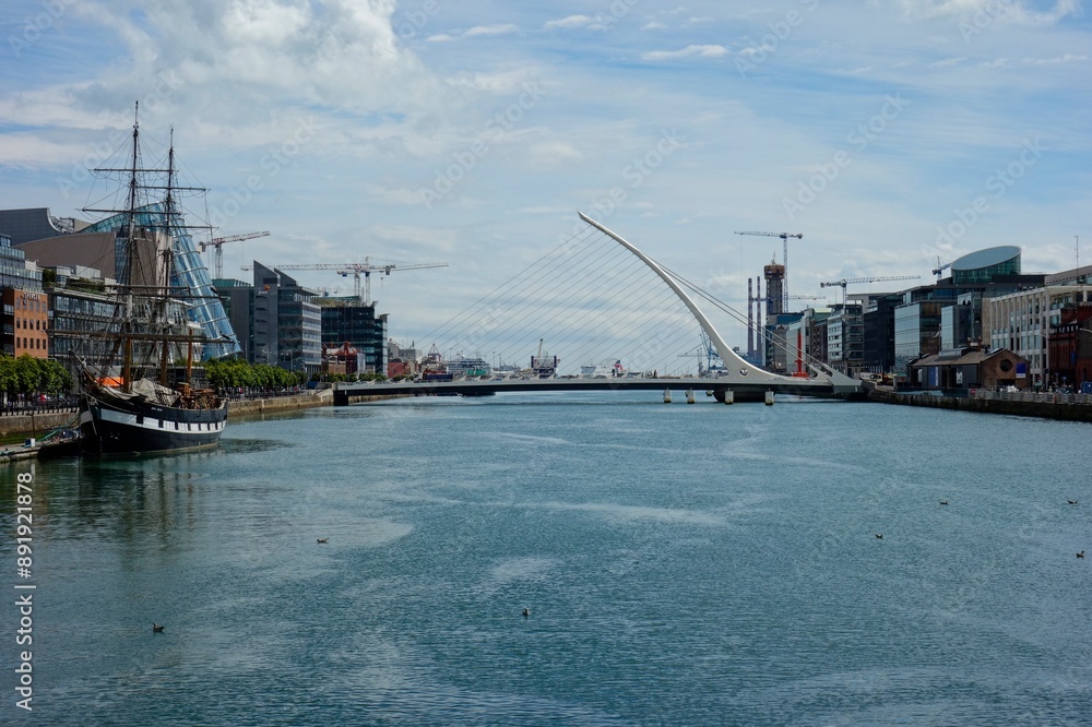 Obraz premium Exploring the Irish Capital of Dublin