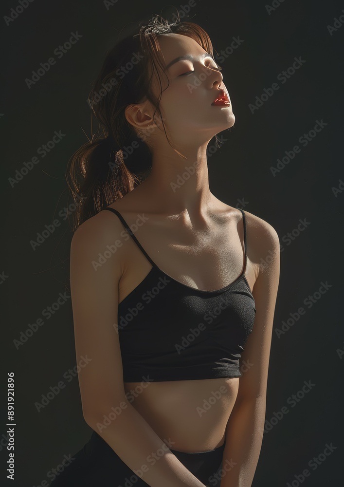Fototapeta premium Elegant Portrait of a Woman