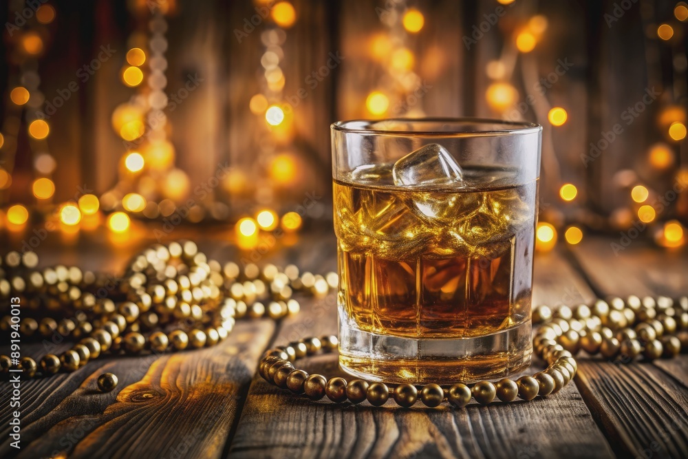 Golden whiskey glows in a polished glass, beaded water droplets glisten, amidst rustic bar table wood and subtle lighting, evoking a sense of luxury and sophistication. Golden whiskey glows in a polished glass, beaded water droplets glisten, amidst rustic bar table wood and subtle lighting, evoking a sense of luxury and sophistication.