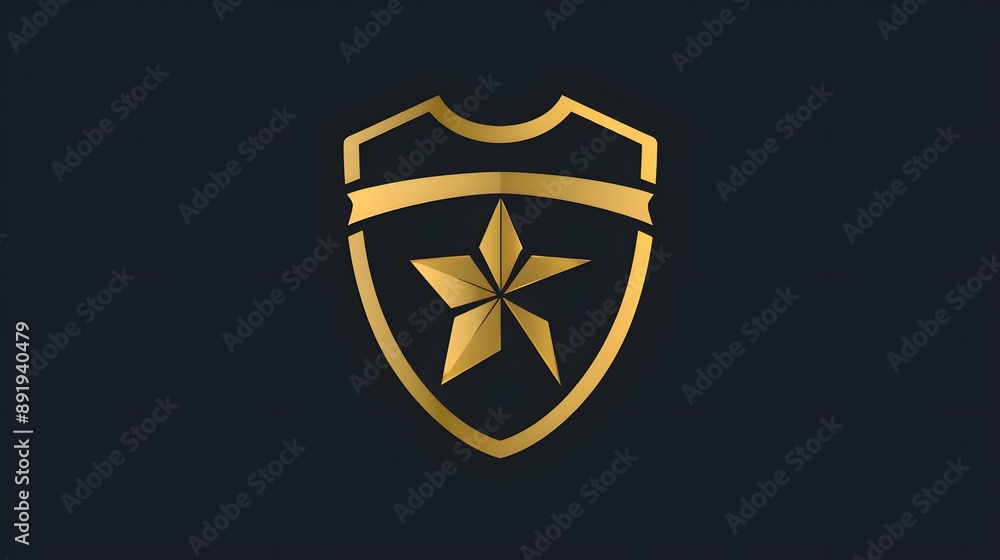 Football Badge with shield logo designs, Modern Soccer Badge logo template. Football Badge with shield logo designs, Modern Soccer Badge logo template.