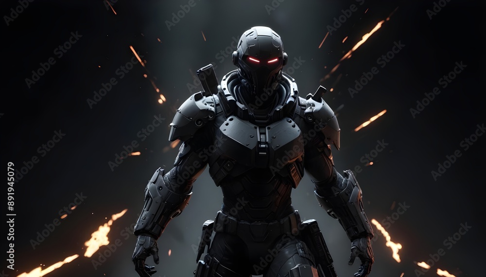 Fototapeta premium Clear Plain Shiny Soft Vintage Bokeh Cloudy Wave Like Geometric Black Background or Texture