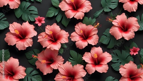 Wallpaper Mural Clear Plain Shiny Soft Vintage Bokeh Cloudy Wave Like Geometric Black Background or Texture Torontodigital.ca