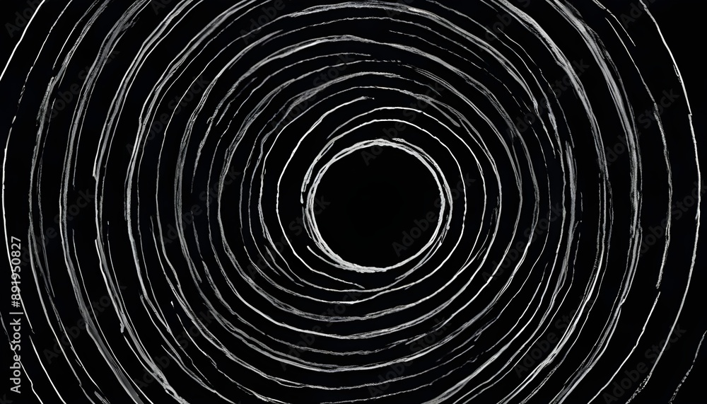 Obraz premium Clear Plain Shiny Soft Vintage Bokeh Cloudy Wave Like Geometric Black Background or Texture