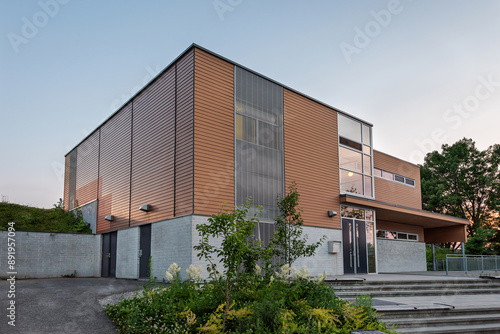 Generic small business building exterior