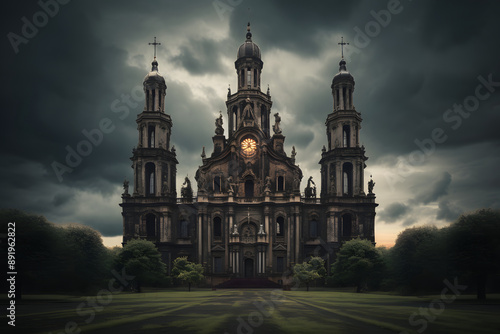 photo of the inside of a church, church inside, church, citadelle