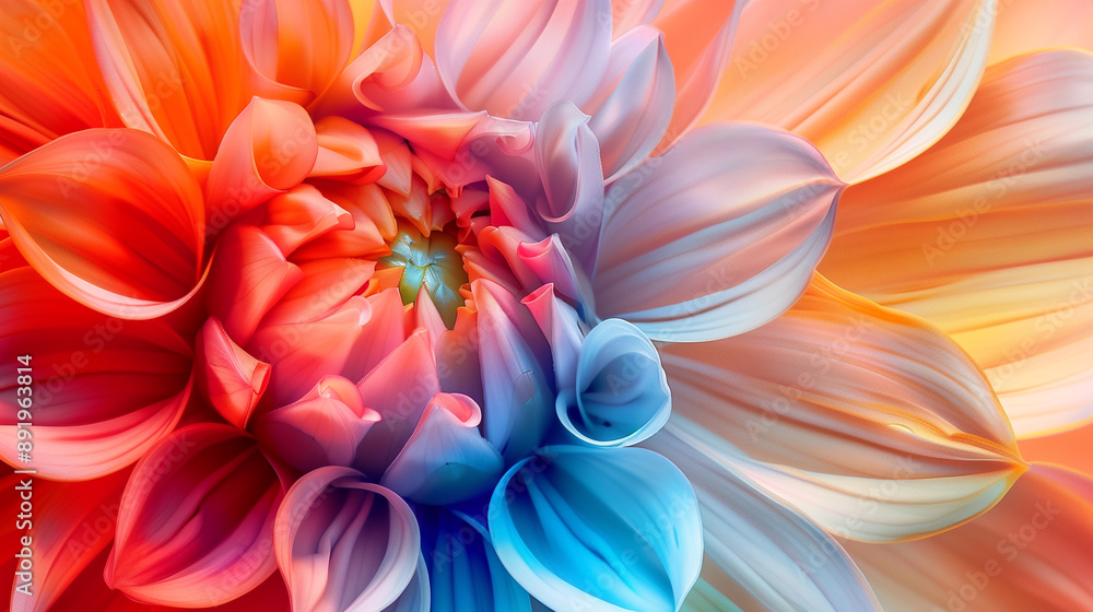 close up of a beautiful colorful flower, relaxing wallpaper, background close up of a beautiful colorful flower, relaxing wallpaper, background